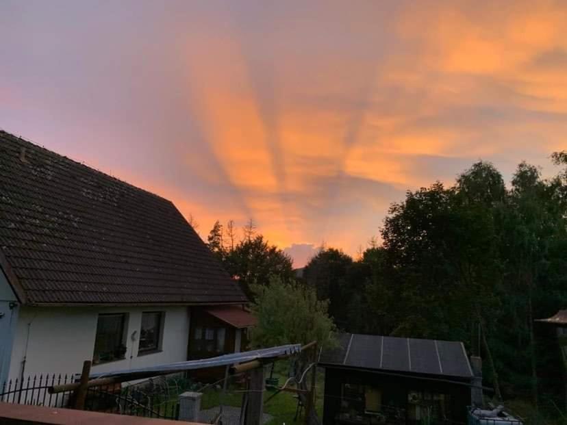 Ferienwohnung Mezna 85 Hřensko Exterior foto